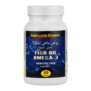 کپسول نرم روغن ماهی امگا 3 فرمولیتد ساینسز 30 عددی