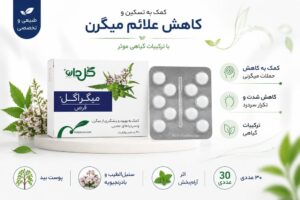 قرص میگراگل گل دارو 30 عددی