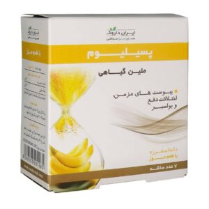 ساشه پسیلیوم طعم موزی ایران داروک ۷ عددی