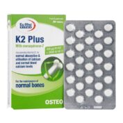 قرص K2 پلاس یوروویتال 30 عددی