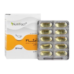کپسول نرم امگا3 1000 میلی گرم نوتری فکت 50 عددی