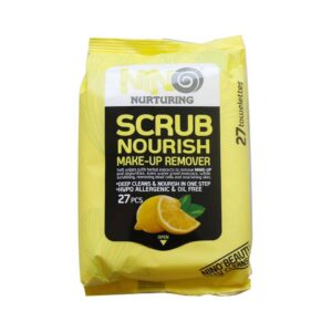 دستمال مرطوب پاک کننده آرایش لایه بردار نینو 27 عددی