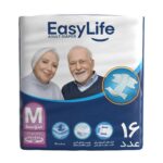 پوشینه چسبی محافظ بزرگسال متوسط ایزی لایف 16 عددی