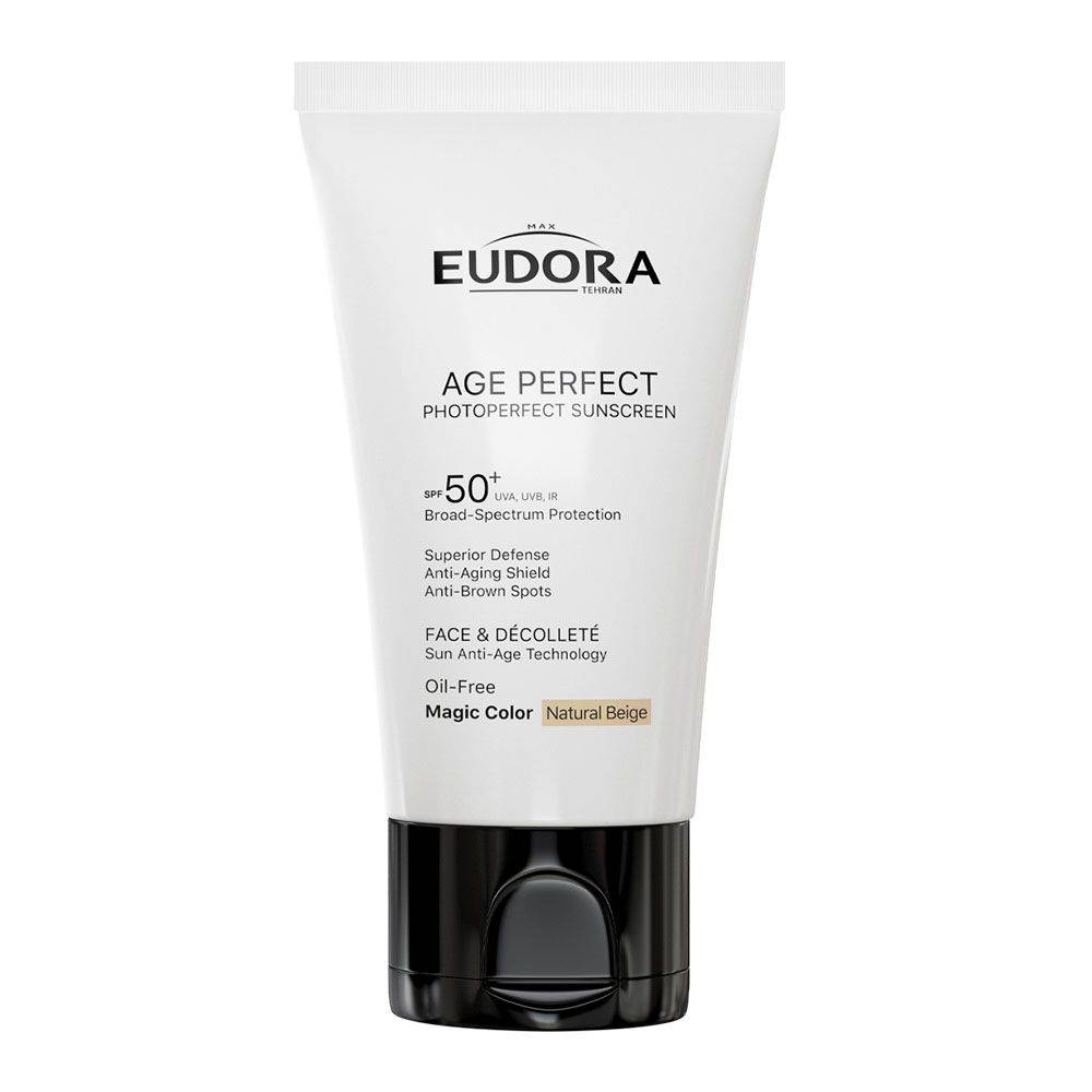 edora magic کرم ضد آفتاب +SPF50 رنگی مجیک بژ طبیعی ادورامکس 40 میلی لیتر