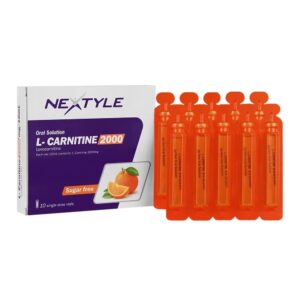 ویال خوراکی ال کارنیتین 2000 میلی گرم نکستایل 10 عددی