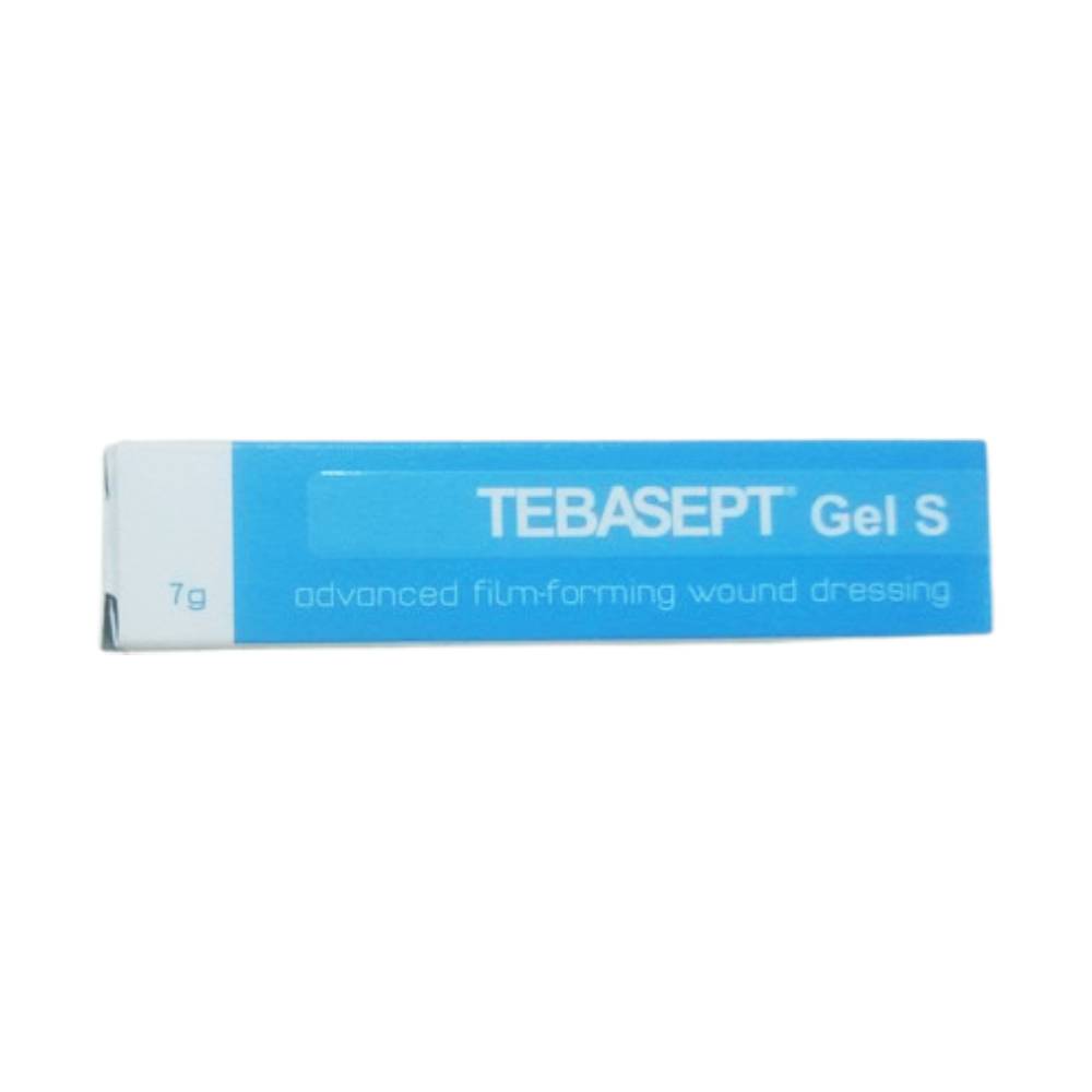 tebasept gel s طباسپت ژل اس پانسمان ضد باکتری 7 گرم
