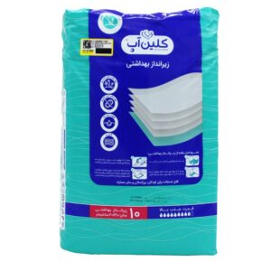 کلین آپ زیرانداز بهداشتی بیمار سایز 60 در 90 سانتی متر 10 عددی