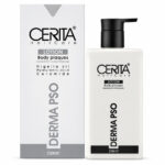 لوسیون بدن پسوریازیس سریتا Derma PSO حجم 250 میلی‌لیتر با روغن سیاهدانه و هیالورونیک اسید