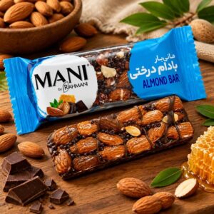  مانی بار بادام درختی ۳۰ گرم - نات بار مقوی با بادام رست شده و شکلا