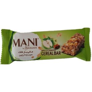 مانی مانیبار غلات سیب و دارچین 25 گرم