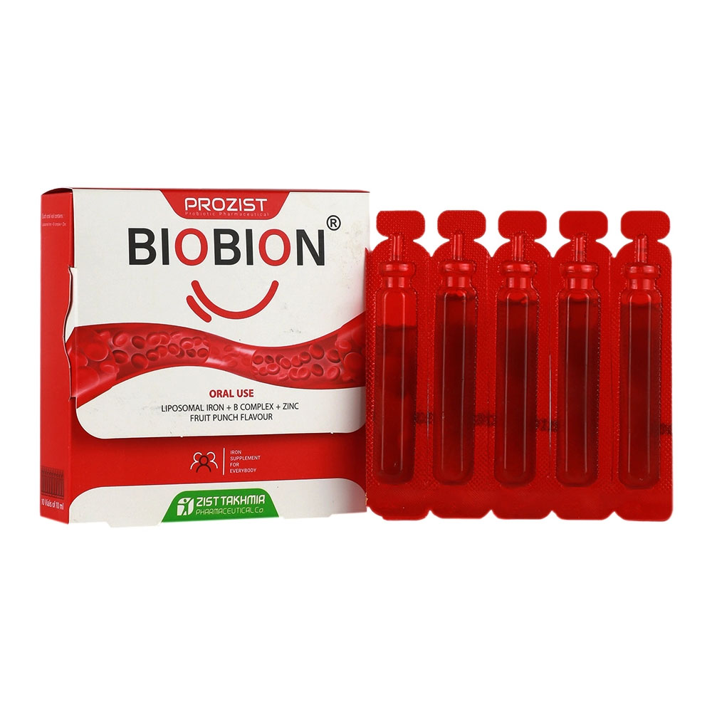 BioBion ویال خوراکی بایوبیون زیست تخمیر 10 عددی
