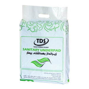 زیرانداز بهداشتی بیمار تی دی اس سایز 75 در 160 تعداد 10 عددی