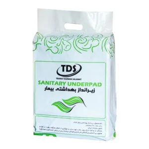 زیرانداز بهداشتی بیمار تی دی اس سایز 75 در 160 تعداد 10 عددی