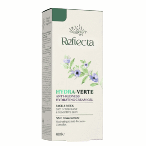 کرم ژل مرطوب کننده صورت و گردن مناسب پوست های خشک حساس و مستعد به قرمزی رفلکتا 40 میلی لیتر