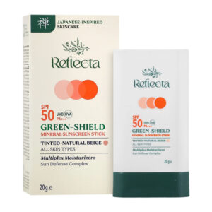 استیک ضد آفتاب رنگی SPF50 مناسب انواع پوست رنگ بژ طبیعی رفلکتا 20 گرم